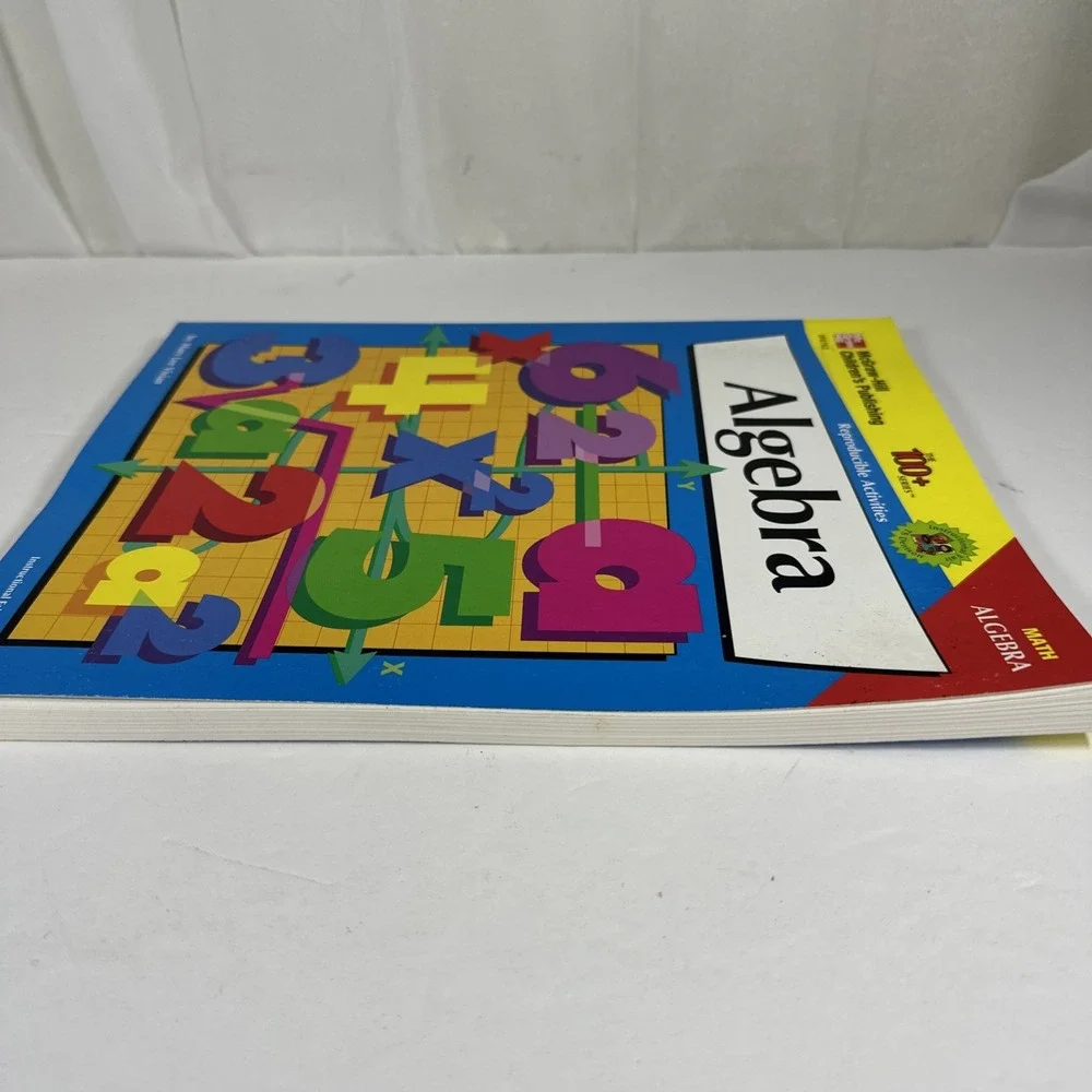 Algebra Math By McGraw Hill The 100+ Series Unused